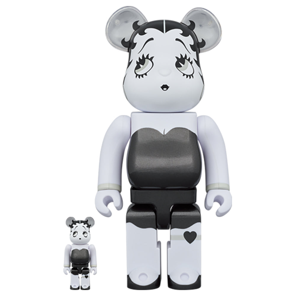 BE@RBRICK Betty Boop(TM)BLACK Ver. 100％ ＆ 400％-