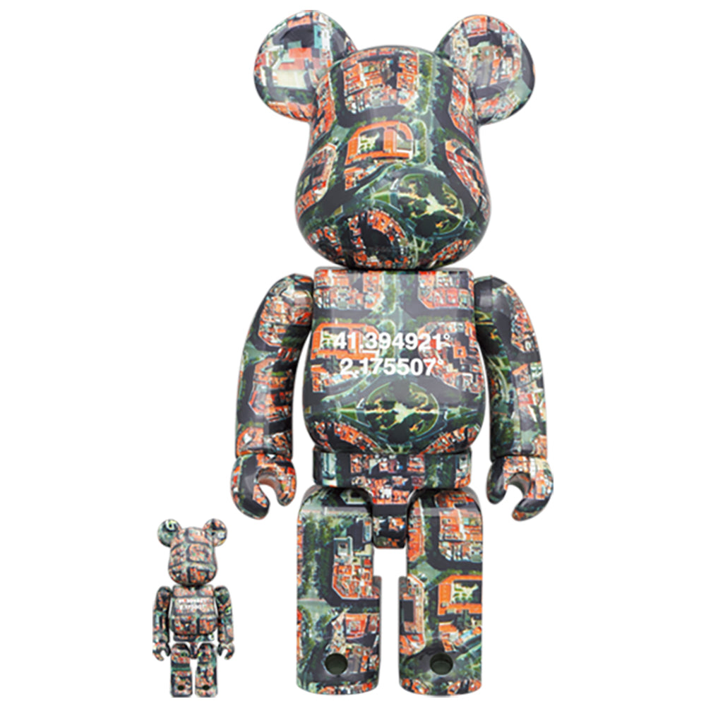 現貨】BE@RBRICK Benjamin Grant「OVERVIEW」 BARCELONA 100％ & 400