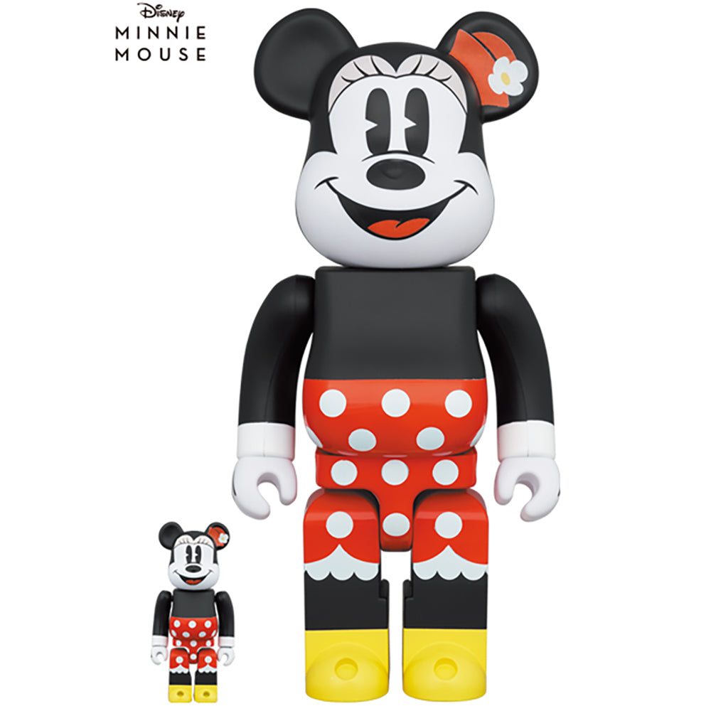 現貨】BE@RBRICK MINNIE MOUSE 100% & 400% (⭐限定激減優惠⭐) – T