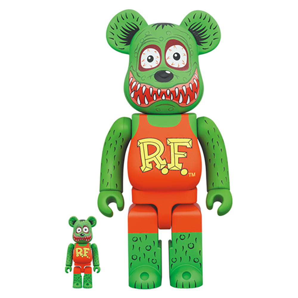 現貨】BE@RBRICK RAT FINK(TM) 100％ & 400％ (⭐限定激減優惠⭐) – T