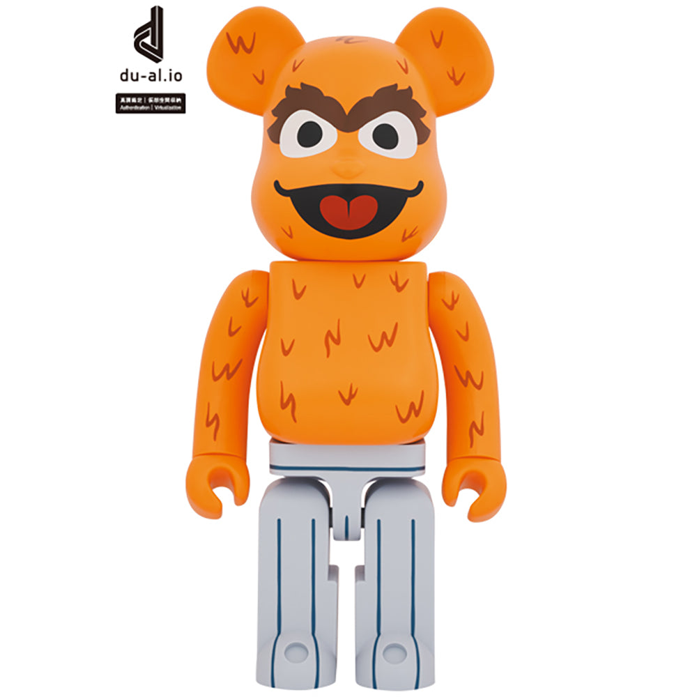 BE@RBRICK OSCAR THE GROUCH (The Original Orange Fur Ver.) 1000