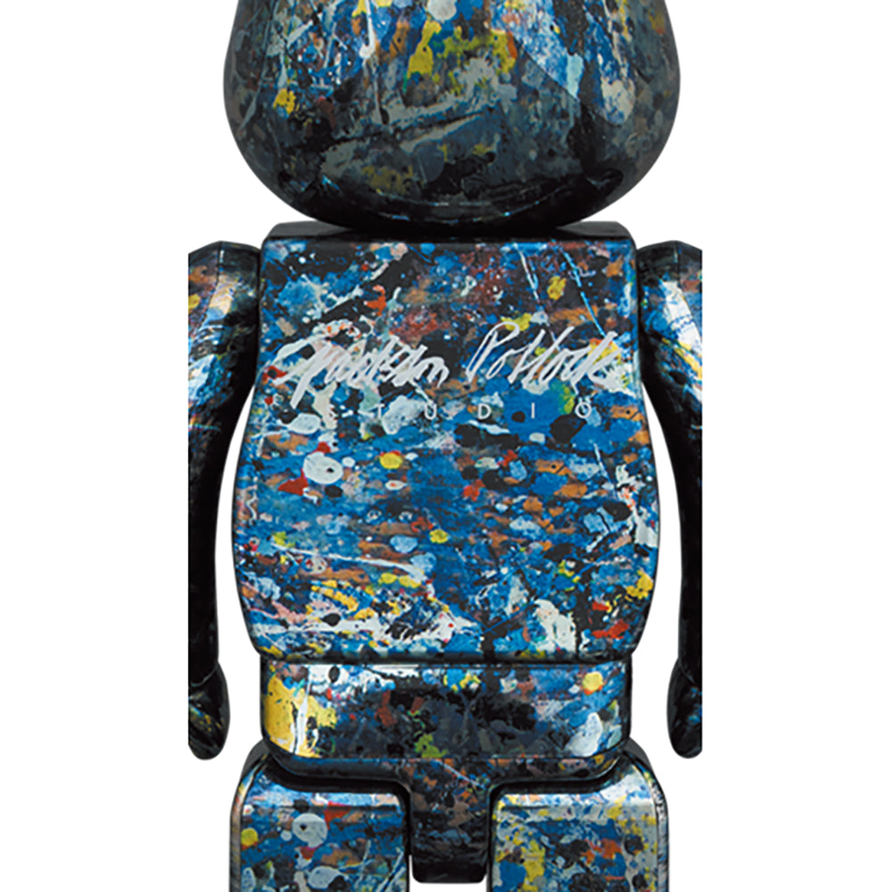 現貨】BE@RBRICK Jackson Pollock Studio CHROME Ver.100％ & 400 