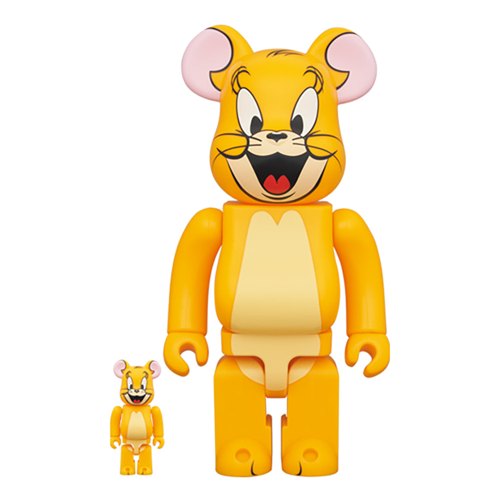 現貨】BE@RBRICK JERRY (Classic Color) (TOM AND JERRY) 100％ & 400